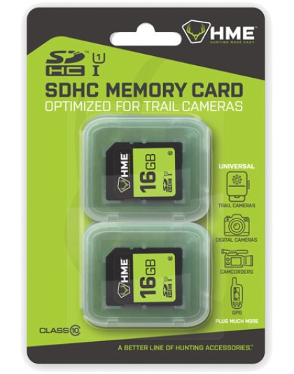 HME SD MEMORY CARD 16GB 2PK