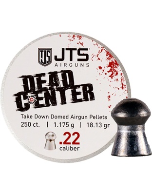 JTS PELLETS DEAD CENTER 22