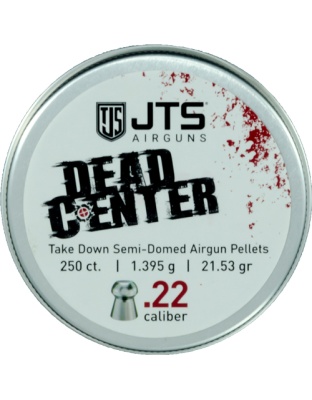 JTS PELLETS DEAD CENTER 22