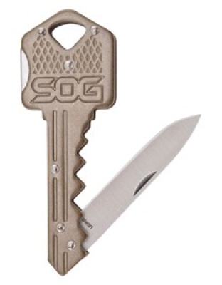 SOG KEY KNIFE BRASS