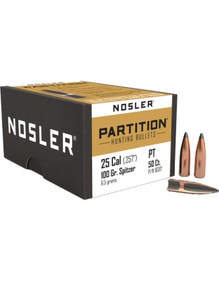 NOSLER BULLETS 25 CAL .257