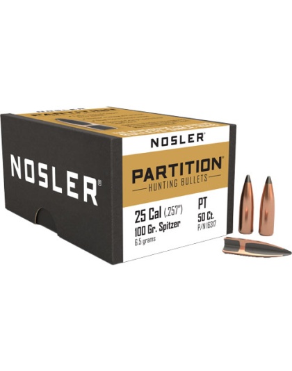 NOSLER BULLETS 25 CAL .257