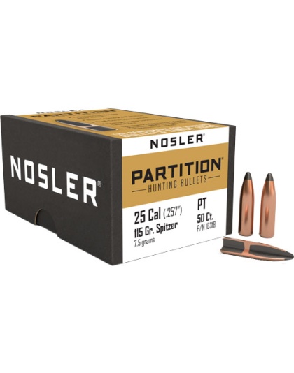 NOSLER BULLETS 25 CAL .257