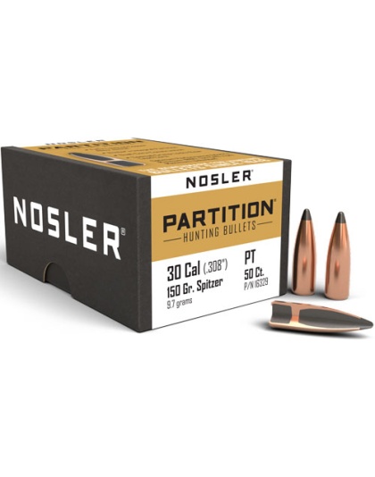 NOSLER BULLETS 30 CAL .308