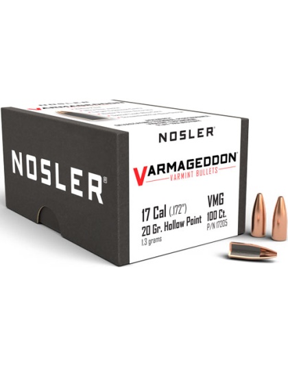 NOSLER BULLETS 17 CAL .172