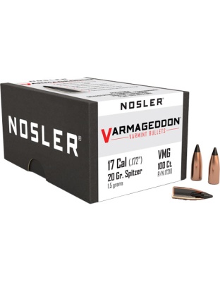 NOSLER BULLETS 17 CAL .172