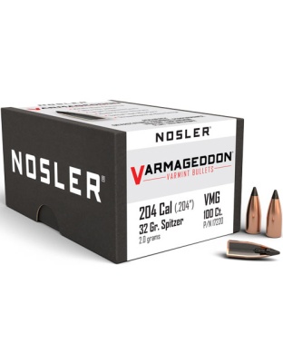 NOSLER BULLETS 20 CAL .204