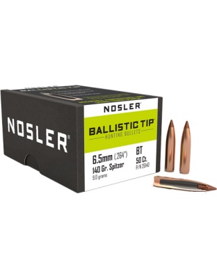 NOSLER BULLETS 6.5MM .264