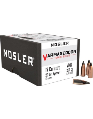 NOSLER BULLETS 17 CAL .172