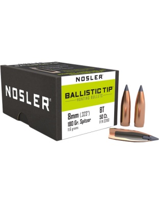 NOSLER BULLETS 8MM .323