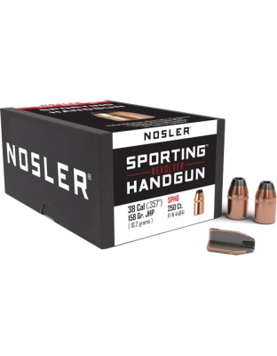 NOSLER BULLETS 38 CAL .357