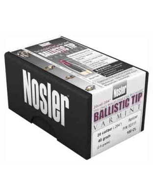 NOSLER BULLETS 20 CAL .204