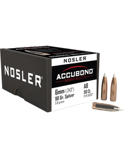 NOSLER BULLETS 6MM .243