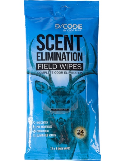 D-CODE FIELD WIPES 24-PACK