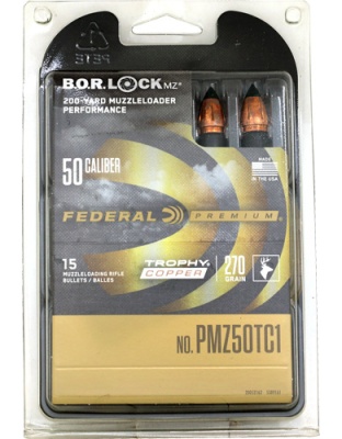 FEDERAL 50CAL 270GR TROPHY