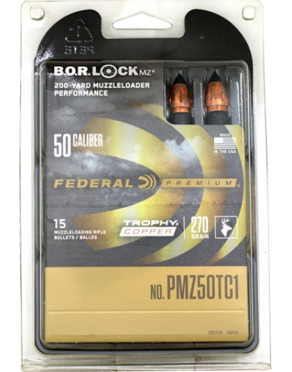 FEDERAL 50CAL 270GR TROPHY