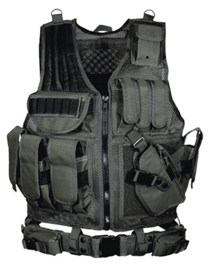 UTG TACTICAL VEST V547 BLACK