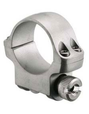 RUGER 3K RING S/S LOW 1"