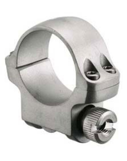 RUGER 3K RING S/S LOW 1"