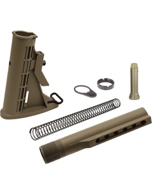 UTG STOCK ASSEMBLY AR-15 FDE