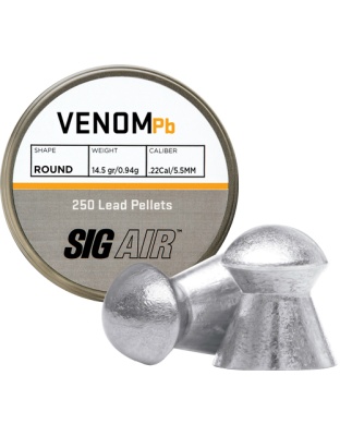 SIG PELLETS 22 VENOM 14.5GR