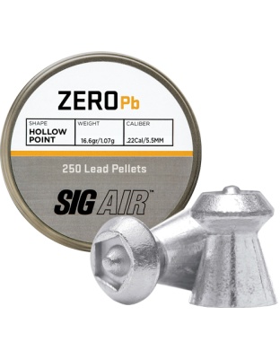 SIG PELLETS 22 ZERO 16.6GR