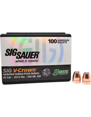 SIERRA BULLETS .45 CAL .4515