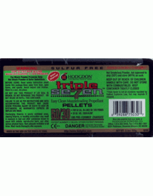 HODGDON TRIPLE SEVEN 30GR PELL