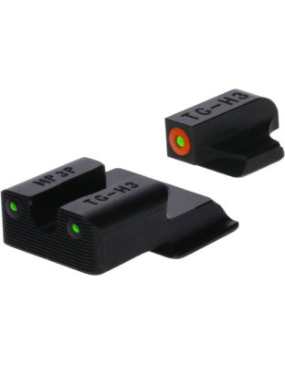 TRUGLO SIGHT SET FOR GLOCK LOW