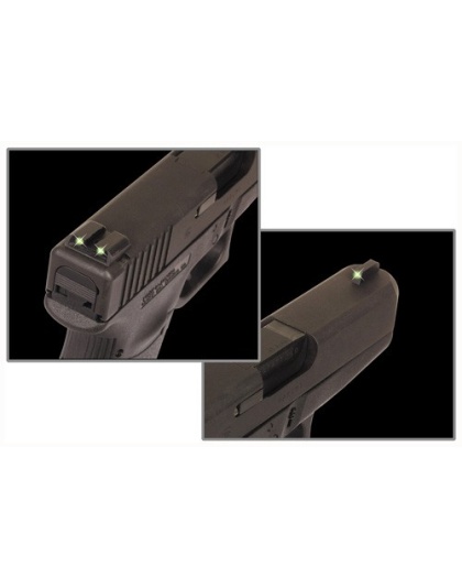 TRUGLO SIGHT SET FOR GLOCK .45