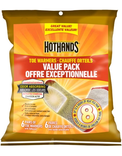 HOTHANDS TOE WARMER VALUE PACK