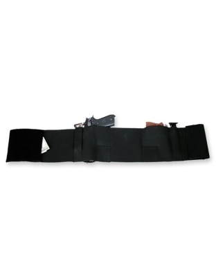 BULLDOG BELLY WRAP HOLSTER BLK