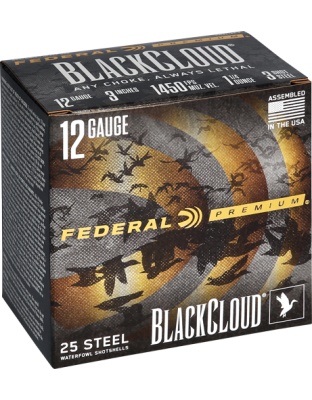 FEDERAL BLACK CLOUD 12GA 3"