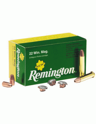 REMINGTON 22WMR 40GR JHP