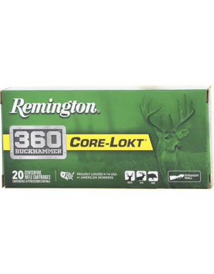 REMINGTON 360 BUCKHAMMER 180GR