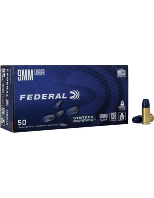 FEDERAL SYNTHETIC DEFENSE 9MM