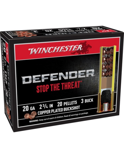 WINCHESTER DEFENDER 20GA 2.75"