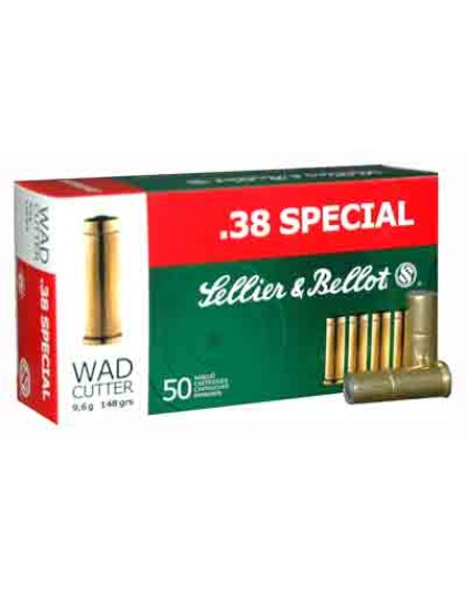 S&B 38 SPECIAL 148GR LEAD