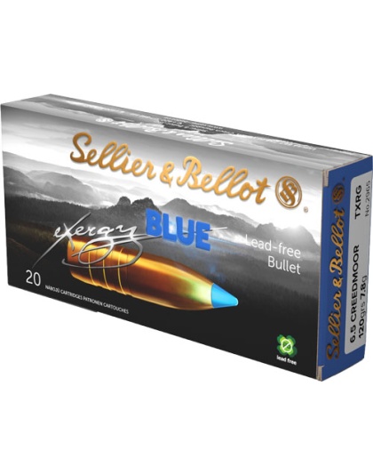 S&B 6.5 CM 120GR TXRG BLUE