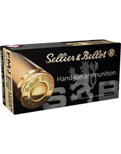 S&B 9MM LUGER 124GR FMJ