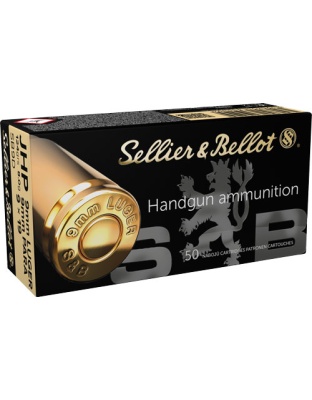 S&B 9MM LUGER 124GR JHP