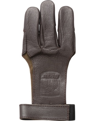 BEAR ARCHERY LEATHER SHOOTING