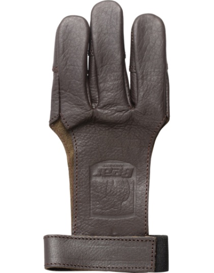 BEAR ARCHERY LEATHER SHOOTING