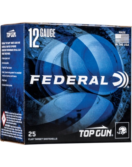 FEDERAL TOP GUN 12GA 1-1/8OZ