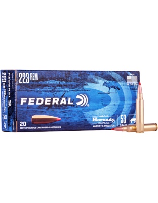 FEDERAL 223 REM 53GR V-MAX