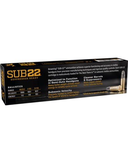 WINCHESTER SUBSONIC 22LR