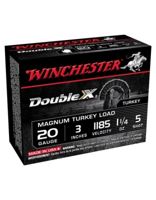 WINCHESTER DOUBLE-X 20GA 3"