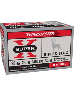 WINCHESTER SUPER-X 20GA 2.75"