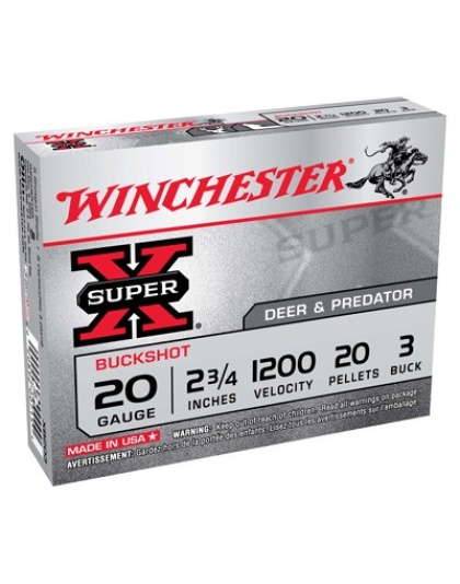 WINCHESTER SUPER-X 20GA 2.75"