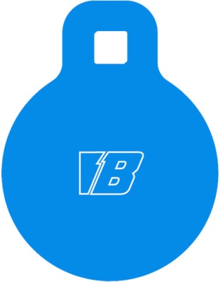 BASH TARGET AR500 GONG TARGET